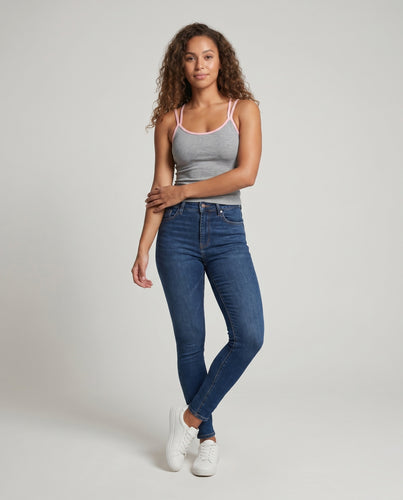 Damen Sport-Top mit modischem Rückendetail