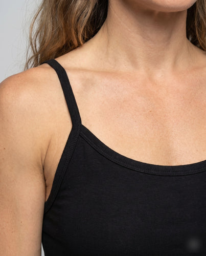 Damen Trägershirt mit kreativem Druckdesign