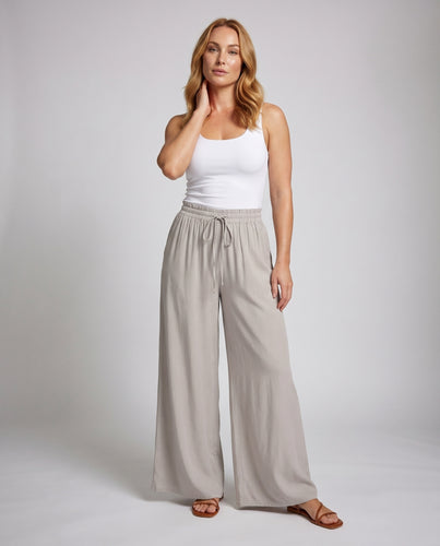 Damen Maxirock mit seitlichen Taschen und elastischem Bund
