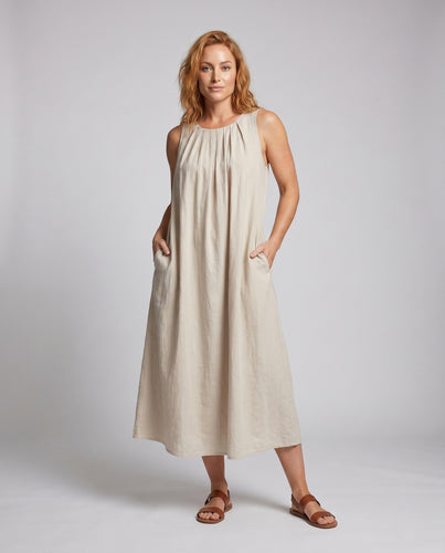 Damen Spaghettiträger Maxikleid mit elegantem Rückenausschnitt R&B
