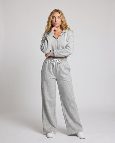 Damen Bequemer Hoodie mit Weit-schnitt Hose R&B