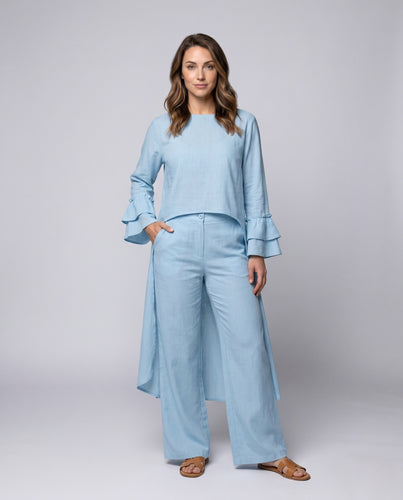 Damen Elegantes und luftiges Zweiteiler-Set R&B