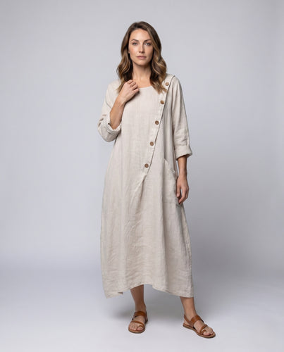 Damen Leichte Sommerkleid R&B