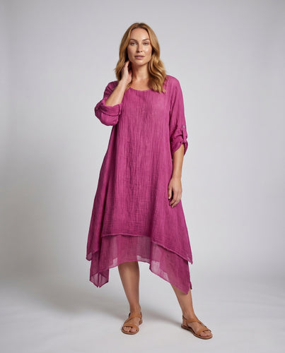 Damen luftiges Sommerkleid R&B