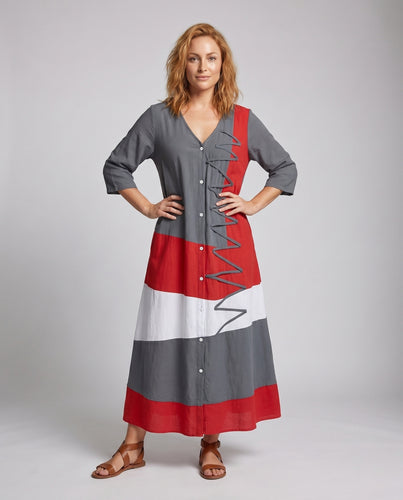 Damen Maxikleid R&B