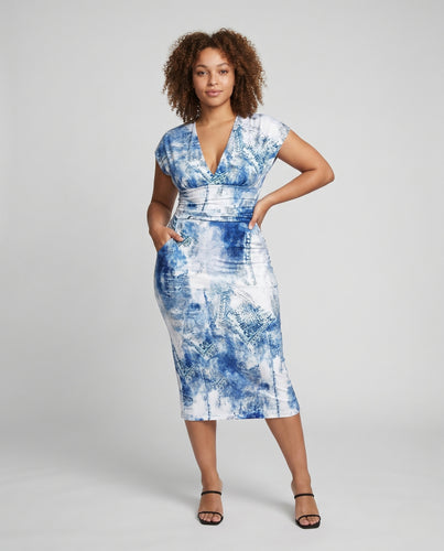 Damen Midi-Kleid R&B