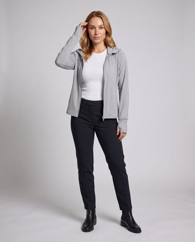 Damen Sportjacke mit Kapuze R&B