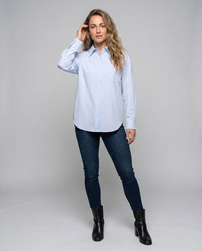 Damen lässige, atmungsaktive Bluse R&B