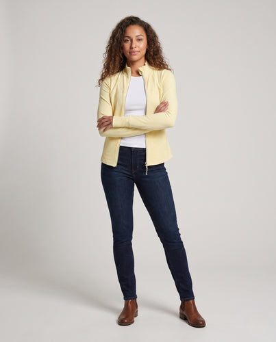 Damen Sportliche Funktionsbluse mit hohem Kragen R&B