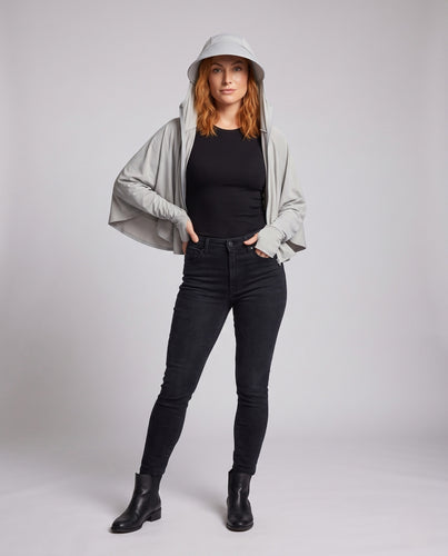 Damen UV-Schutz Sportjacke mit verstellbarem Helm R&B