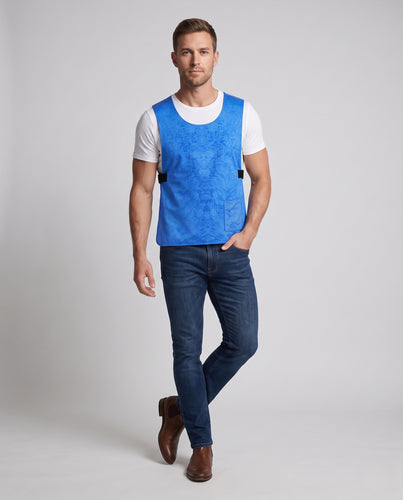 Unisex nan kühlweste wasseraktiv kühlgilet mit tasche und klettverschluss R&B