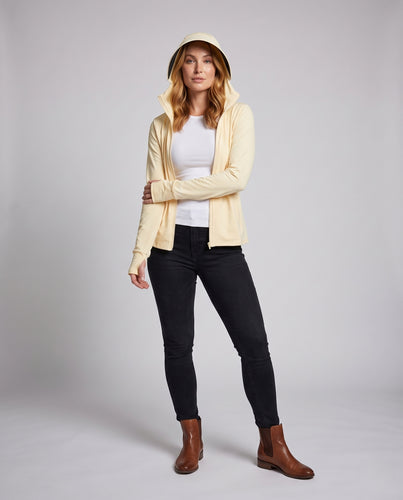 Damen Funktionsjacke mit innovative Kapuzenkonstruktion und UV-Schutz R&B