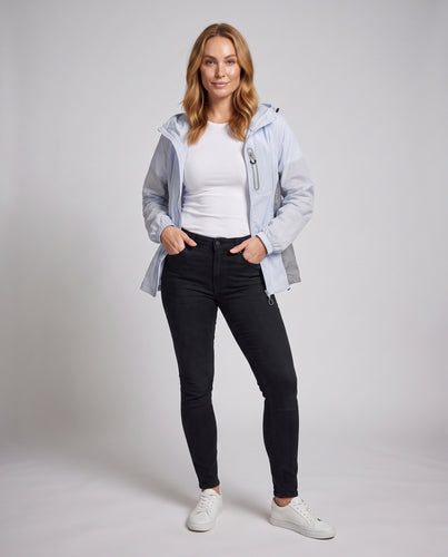 Damen Funktionsjacke mit winddichtem Design und praktischen Taschen R&B
