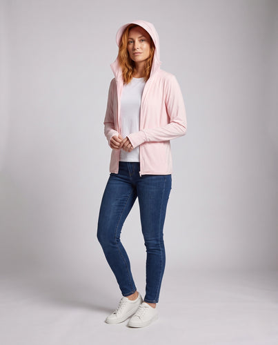 Damen Funktionskapuzenjacke mit innovativem UV-Schutz R&B