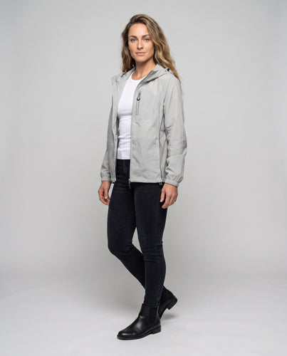 Damen leichte atmungsaktive Outdoor-Jacke R&B