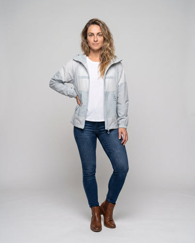 Damen leichte Freizeitjacke mit winddichtem Design R&B