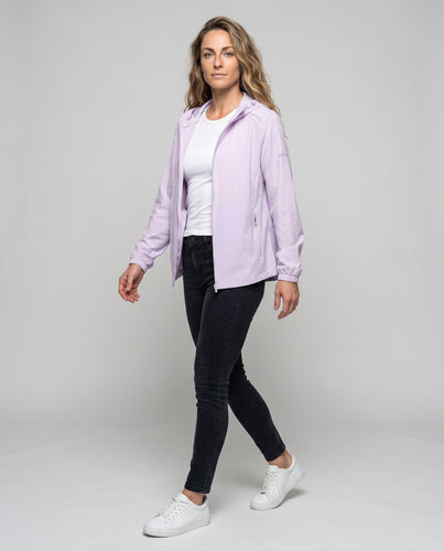 Damen leichte Funktionsjacke mit innovativem UV-Schutz und atmungsaktiver Struktur R&B