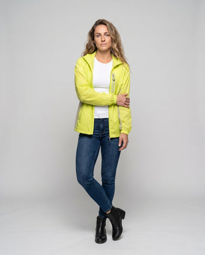 Damen leichte Netzjacke mit innovativem Windschutz R&B
