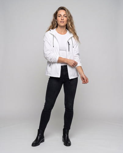 Damen leichte Outdoor-Jacke mit atmungsaktivem Netzfutter R&B