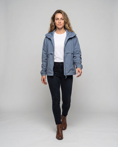 Damen leichte Outdoor-Jacke mit atmungsaktiven Einsätzen R&B