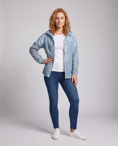 Damen leichte Windjacke mit multifunktionalen Einsätzen R&B