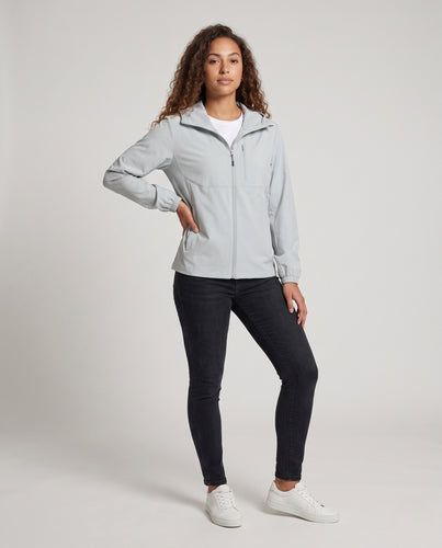 Damen multifunktionale Outdoor-Jacke mit innovativem Windschutz R&B