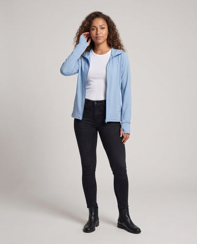 Damen multifunktionale Sportjacke mit leichtem Wetterschutz R&B