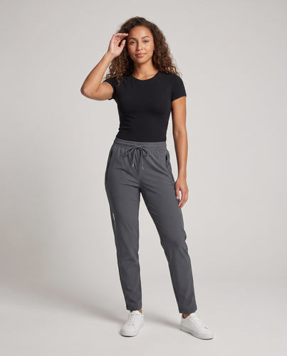 Damen Sportliche Laufhose mit vielseitigen Taschen R&B