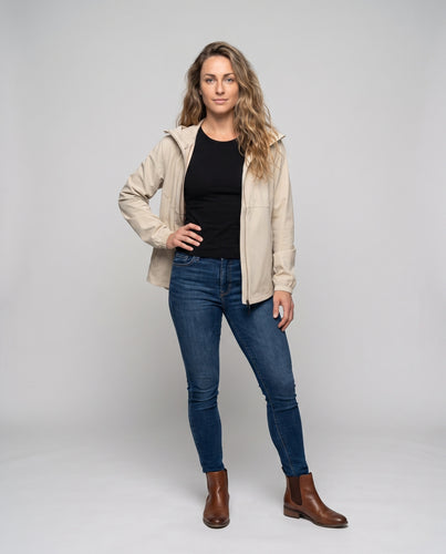 Damen technische Funktionsjacke mit atmungsaktiven Einsätzen R&B