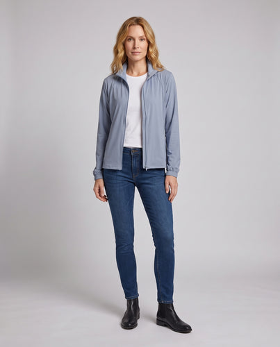 Damen technische Laufjacke mit atmungsaktiven Elementen R&B