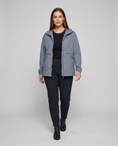 Damen ultraleichte Windjacke mit multifunktionalen Taschen R&B