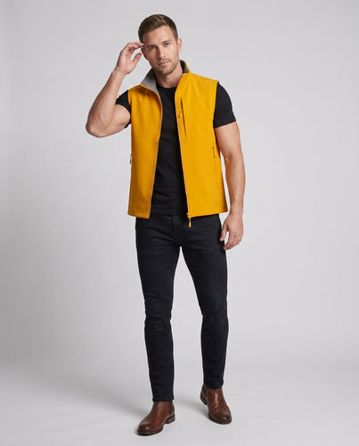 Herren funktionale Softshell-Weste R&B