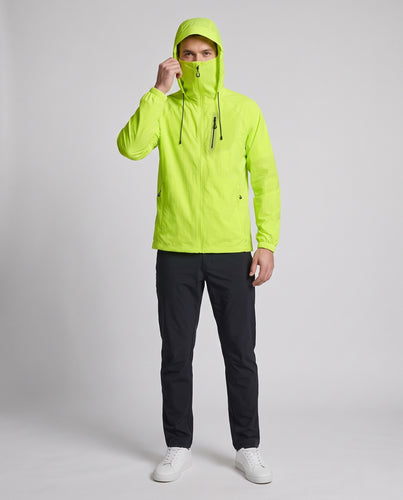 Herren leichte Windjacke mit praktischen Reißverschlusstaschen R&B