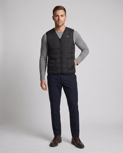 Unisex nan beheizbare Thermo-Steppweste mit Wärmezirkulationstechnologie und Außentaschen R&B