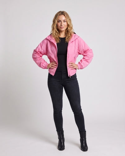 Damen atmungsaktive Kapuzenjacke R&B