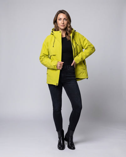 Damen hochwertige und wetterfeste Outdoor-Jacke R&B