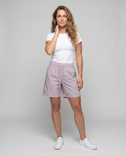 Damen lässige Freizeitshorts mit elastischem Bund R&B