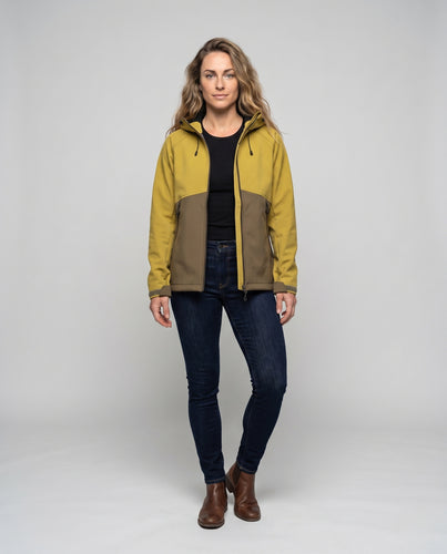 Damen technische Abenteuerjacke mit strapazierfähigem Material R&B
