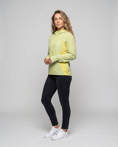 Damen technische Funktionsjacke mit atmungsaktiven Eigenschaften R&B