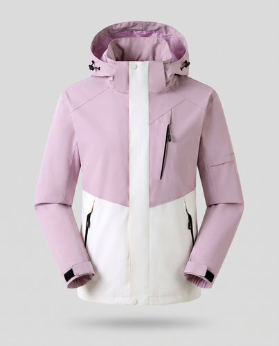 Damen technische Outdoor-Jacke mit atmungsaktivem Futter R&B