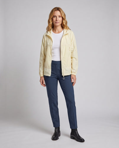 Damen technische Windjacke mit verstellbarer Kapuze R&B