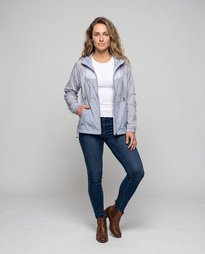 Damen winddichte Atmungsaktive Jacke mit UV-Schutz R&B