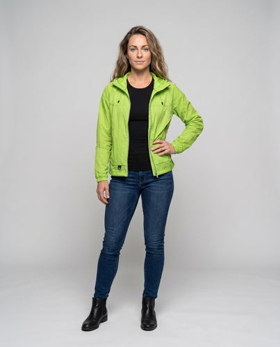 Damen Leichte Regenjacke mit atmungsaktiven Eigenschaften R&B