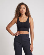 Damen Sportliches Cropped Top R&B