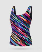 Damen Sportliches Tankini-Oberteil mit figurbetonendem Schnitt R&B