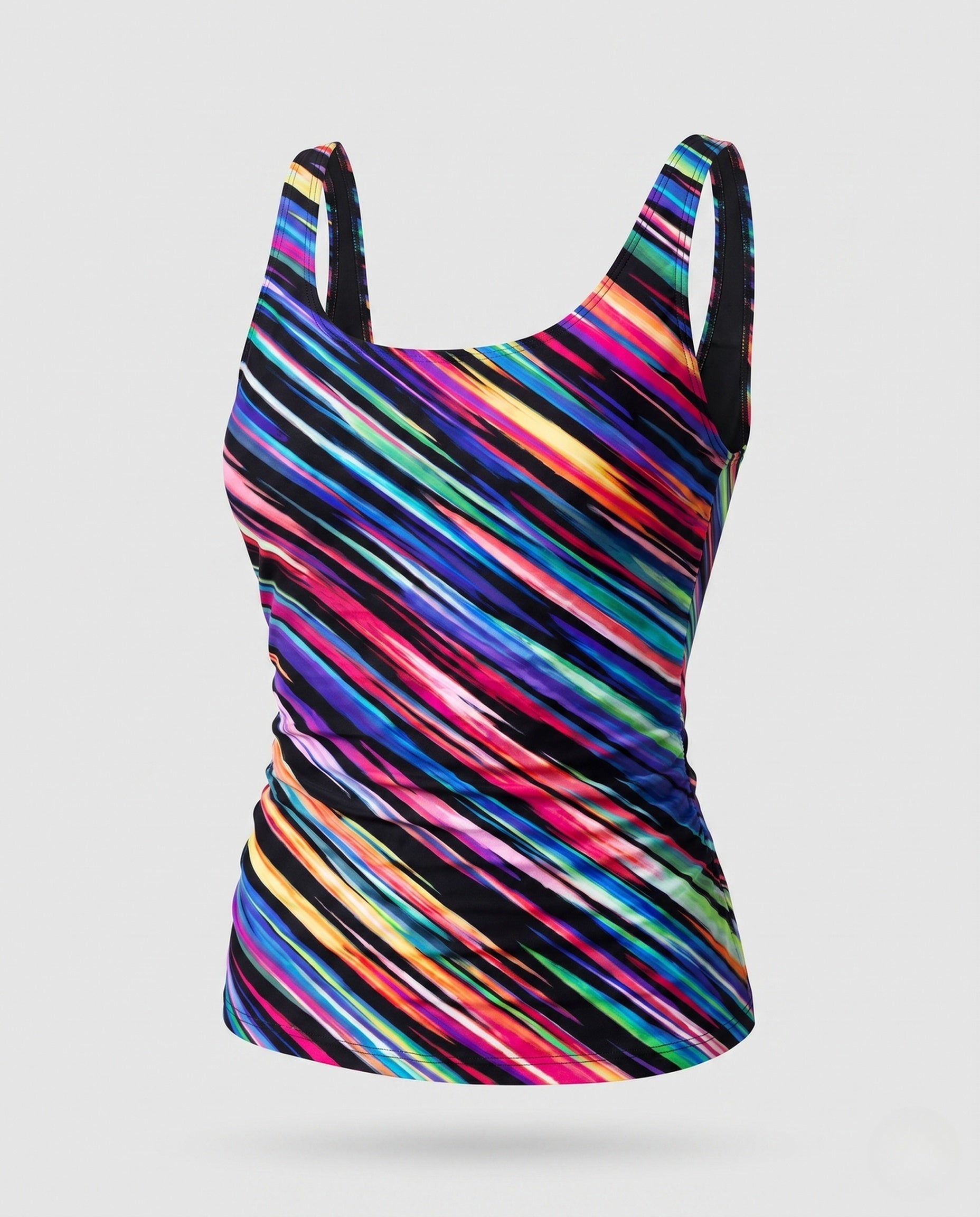 Damen Sportliches Tankini-Oberteil mit figurbetonendem Schnitt R&B