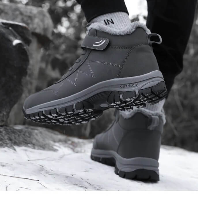 R&B | Winter Rutschfeste High-Top Schneestiefel