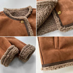 R&B | Warme Sherpa-jacke Kunstleder Komfortabel, Stilvoll