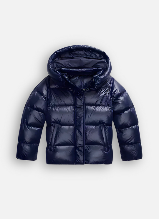 Glänzende Pufferjacke Damen | R&B