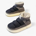 Puffer Schuhe - Slip-On - Fleece gefüttert - Schneestiefel - Winterschuhe R&B